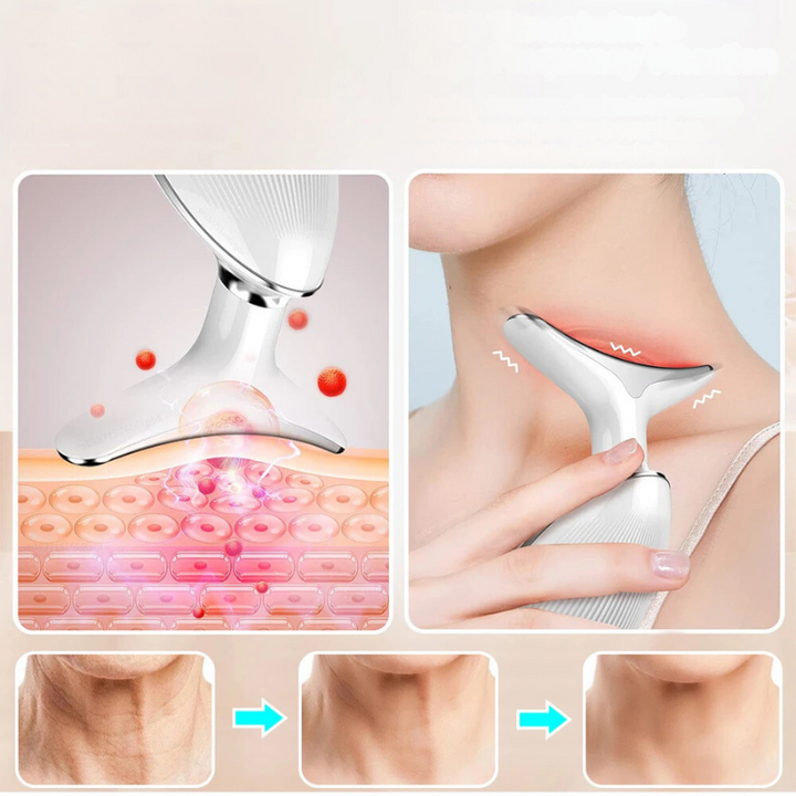 AGEDEFY - EMS -Nacken- und Gesichtshebemassagegeräte mit Hautverschärfen -LED -Therapie-5