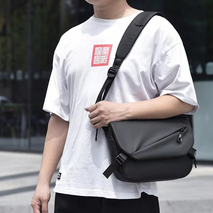 Max | Herren Oxford Reise Crossbody Umhängetasche