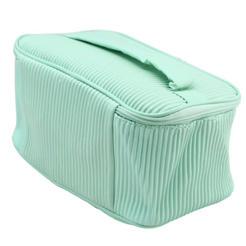 Raquel | Reißverschluss-Toast Reise-Make-up Kosmetik Toiletten-Set Tasche