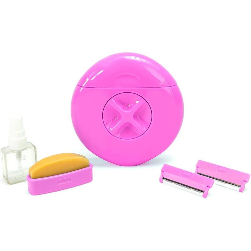 Mini tragbarer 3-in-1-Elektrorasierer für Frauen-glatte Haut Lady Rasierer-2