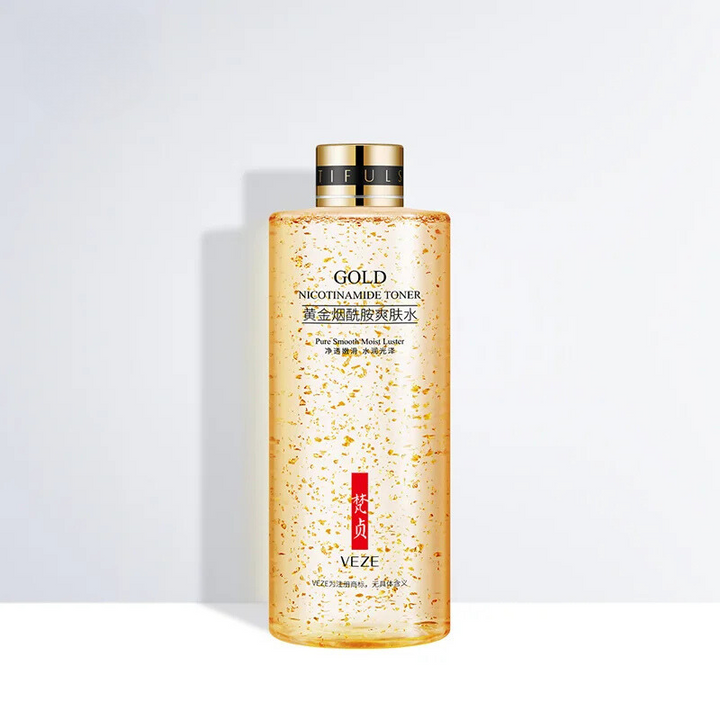  24k Gold Anti-Aging-Toner-Hydrat & Auffrischung für jugendliche, aknefreie Haut-1