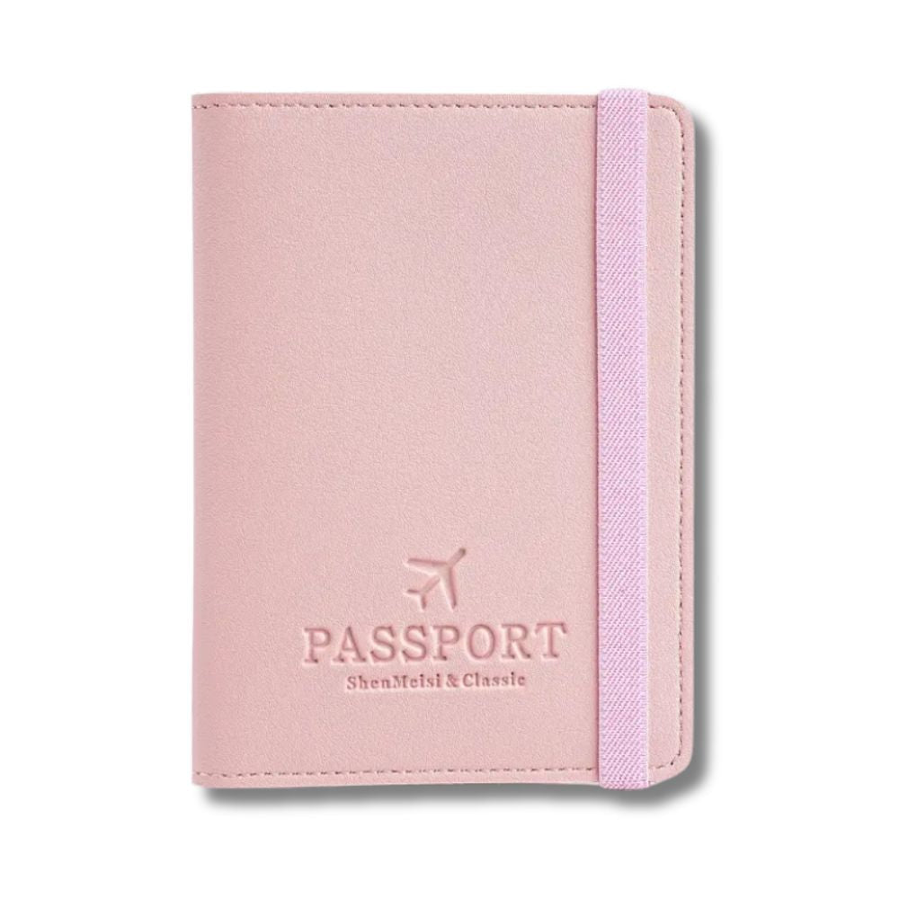 Linda | RFID-blockierende Reisepass-Kartenetui Reise-Wallet