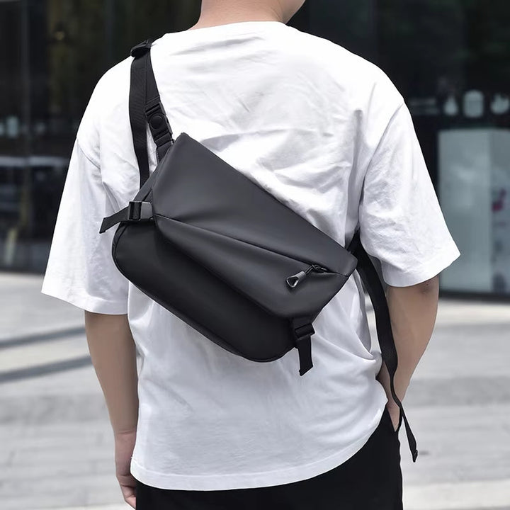 Max | Herren Oxford Reise Crossbody Umhängetasche
