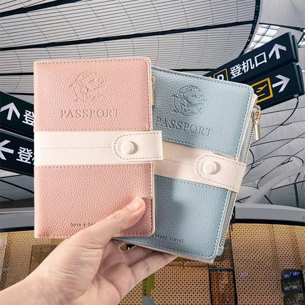 Tallulah | Leichter Kunstleder Reisepasshalter Reise-Brieftasche
