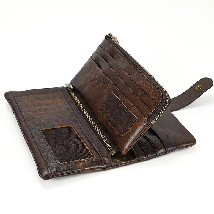Hunter | Vintage Echtleder Reisetasche mit RFID-Schutz