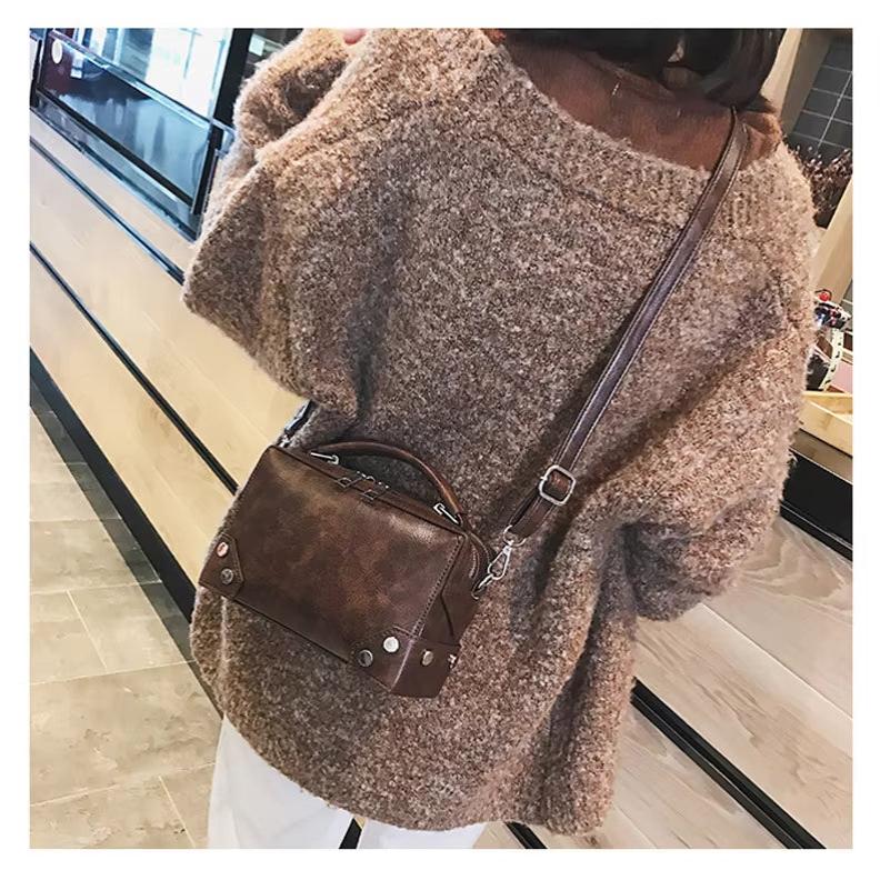 Clara | Vintage Schultertasche