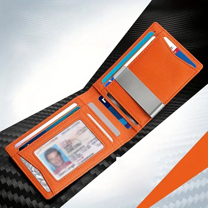 Rave | RFID-blockierende schlanke Reisebrieftasche für Männer