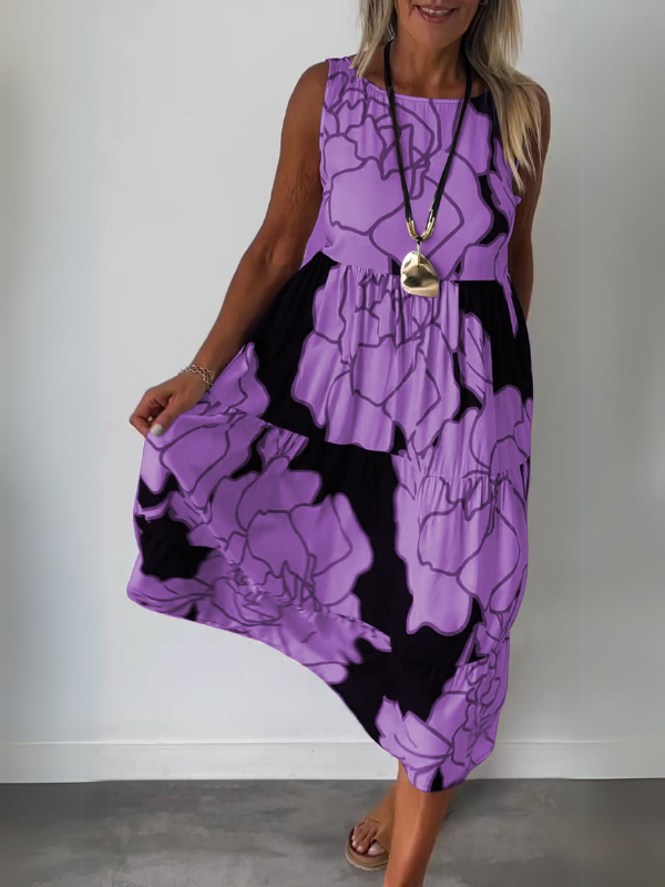 MARY | Elegantes Blumenkleid für Frauen