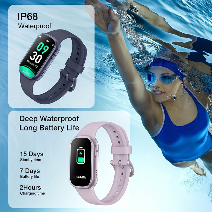 Wasserdichte Smart Watch mit 7-tägiger Akkulaufzeit und schnelles Laden für Fitness-Tracking-3