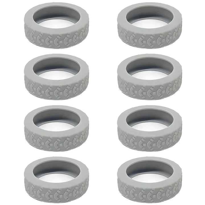 Langlebige Gepäckrad-Schoner | 8-teiliges Set