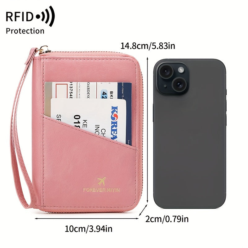 Ultimatives RFID-blockierendes Reiseportemonnaie mit Diebstahlschutz
