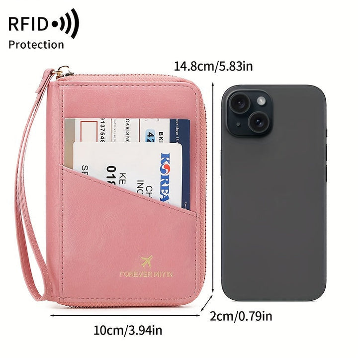 Ultimatives RFID-blockierendes Reiseportemonnaie mit Diebstahlschutz
