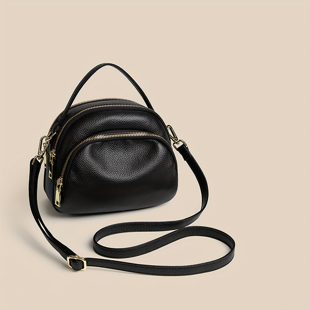 Sara | Kompakte Schultertasche mit mehreren Fächern