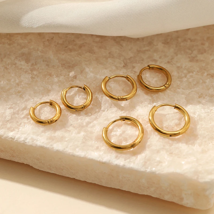 Tricia | Dezente Goldene Ohrringe – Ideal für Jeden Anlass