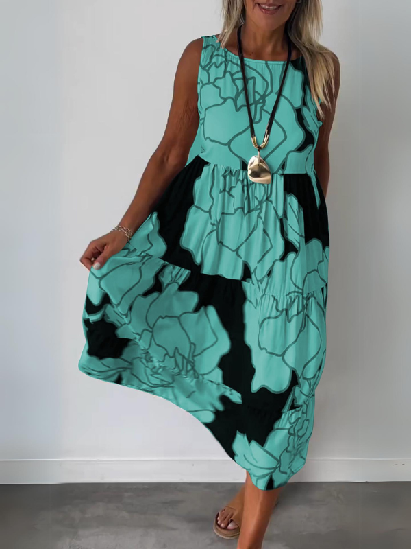 MARY | Elegantes Blumenkleid für Frauen