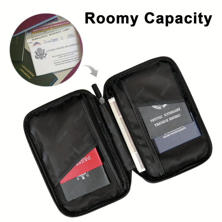 Aspyn | RFID-sicherer Familienreise-Wallet