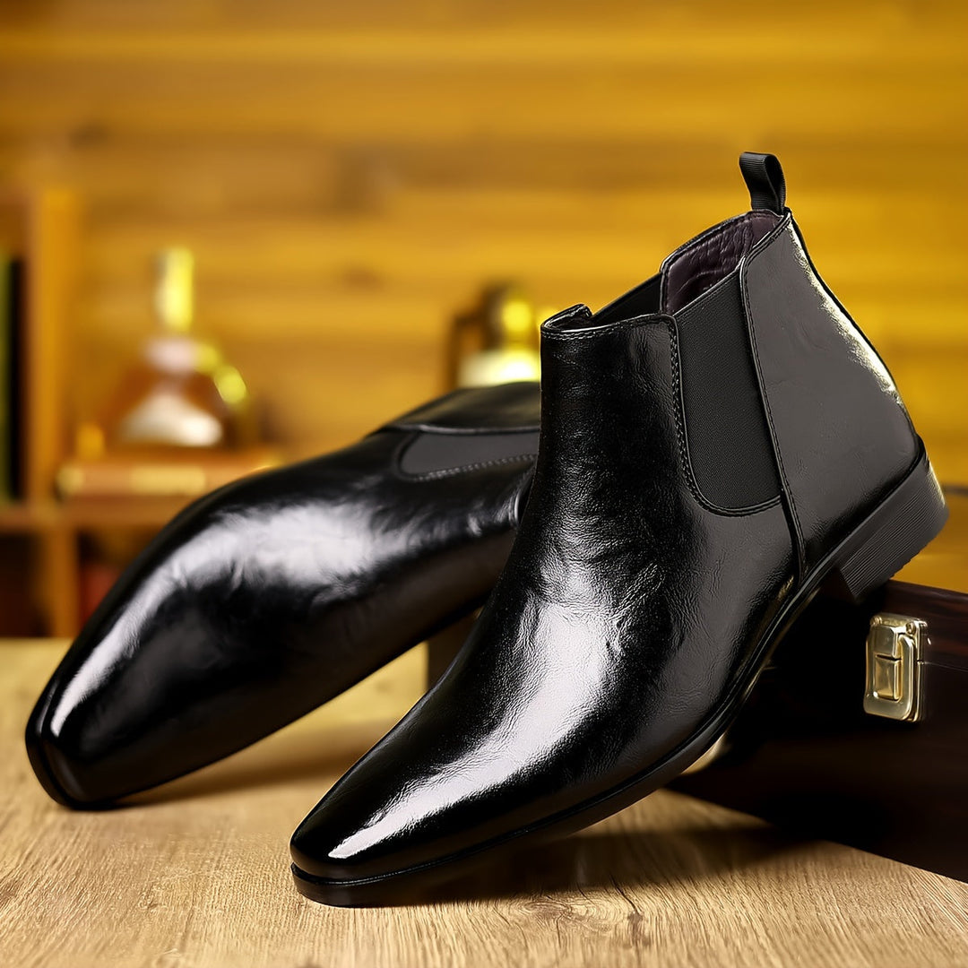SEAN | Stylische Schnürschuhe mit spitzer Zehenpartie für Herren