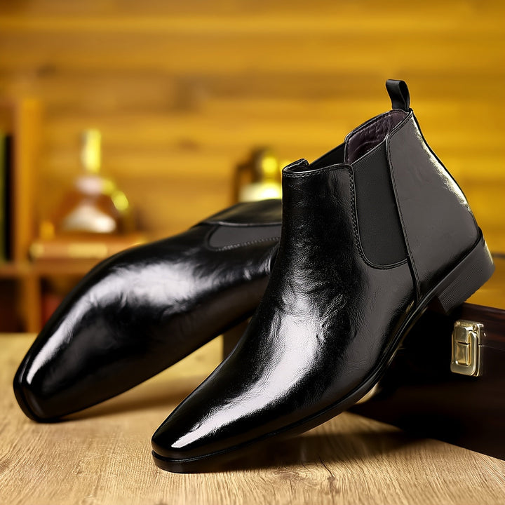SEAN | Stylische Schnürschuhe mit spitzer Zehenpartie für Herren