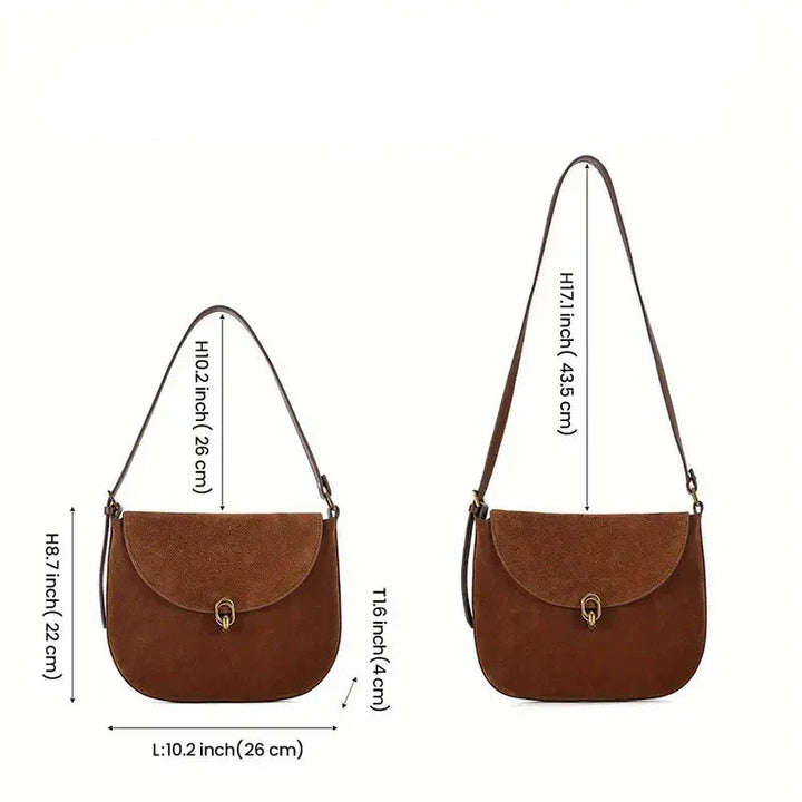 Amelia | Schicke Echte Leder Kleine Crossbody Sling Tasche