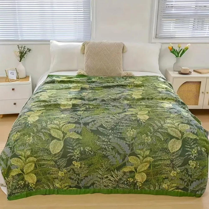 Grüner Blattbambusfaser -Kühldecke