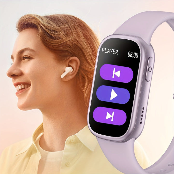 Wasserdichte Smart Watch mit 7-tägiger Akkulaufzeit und schnelles Laden für Fitness-Tracking-2