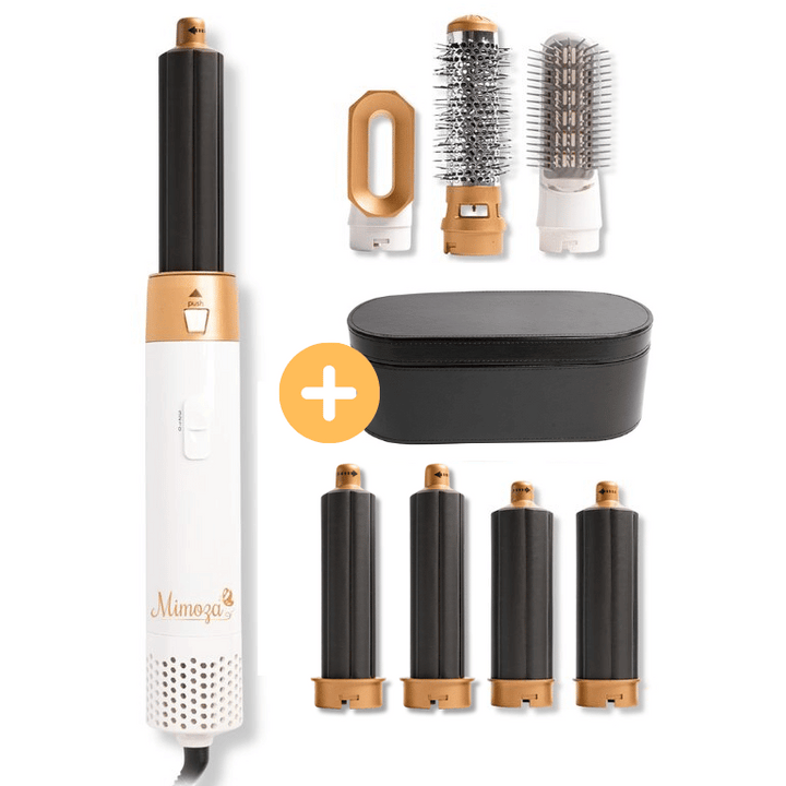 7-in-1 Föhnbürste und Airstyler für Vielseitiges Haarstyling – Locken, Glätten, Volumen, Ergonomisches Design 0