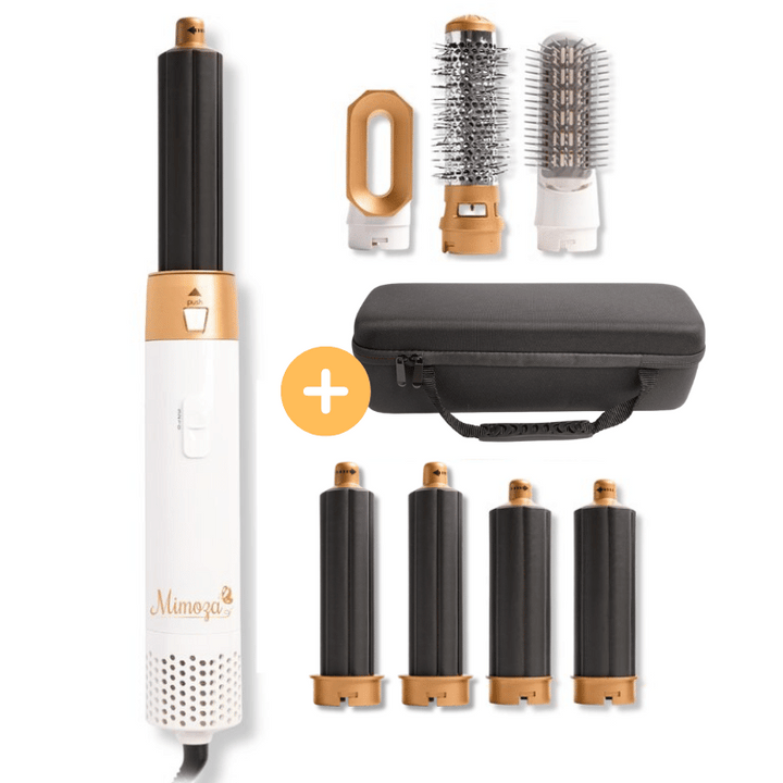 7-in-1 Föhnbürste und Airstyler für Vielseitiges Haarstyling – Locken, Glätten, Volumen, Ergonomisches Design 1