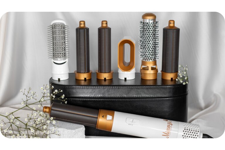 7-in-1 Föhnbürste und Airstyler für Vielseitiges Haarstyling – Locken, Glätten, Volumen, Ergonomisches Design 6