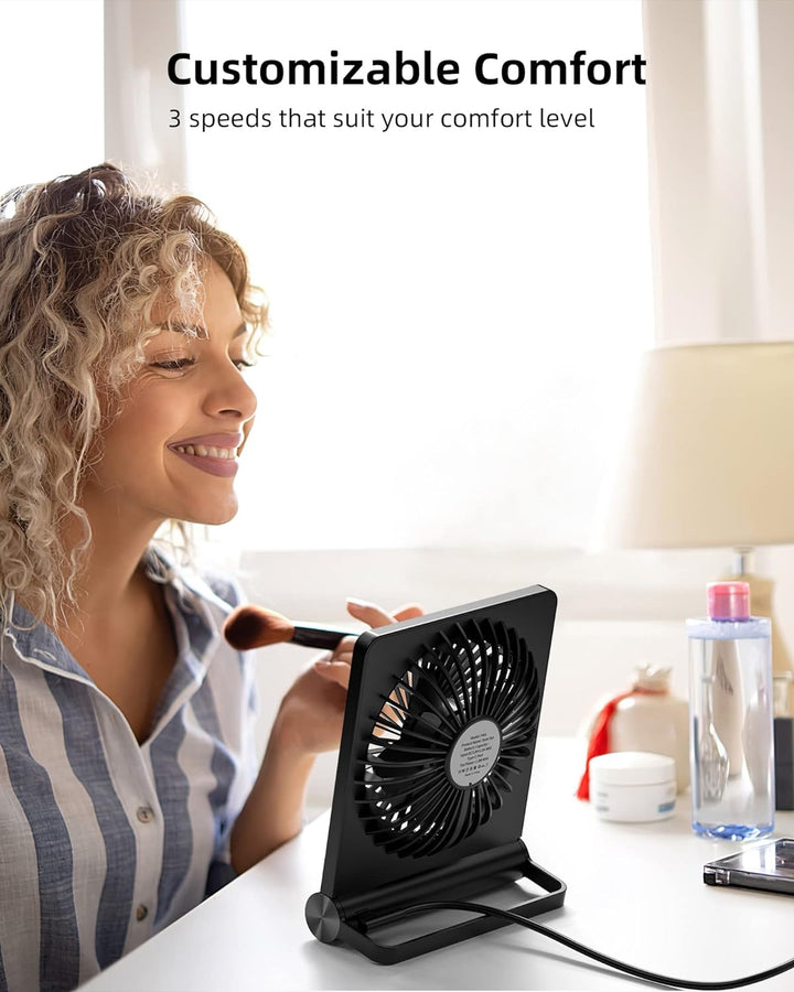 Ben | Leiser Tischventilator – Frische Brise für den Alltag