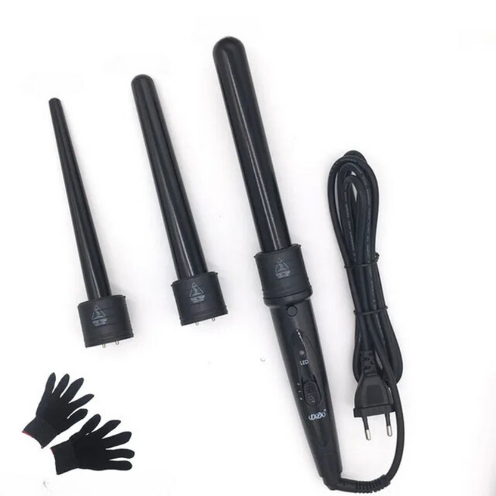 Flexicurl - 3 -teiliger Keramik -Haar -Lockens -Set-2