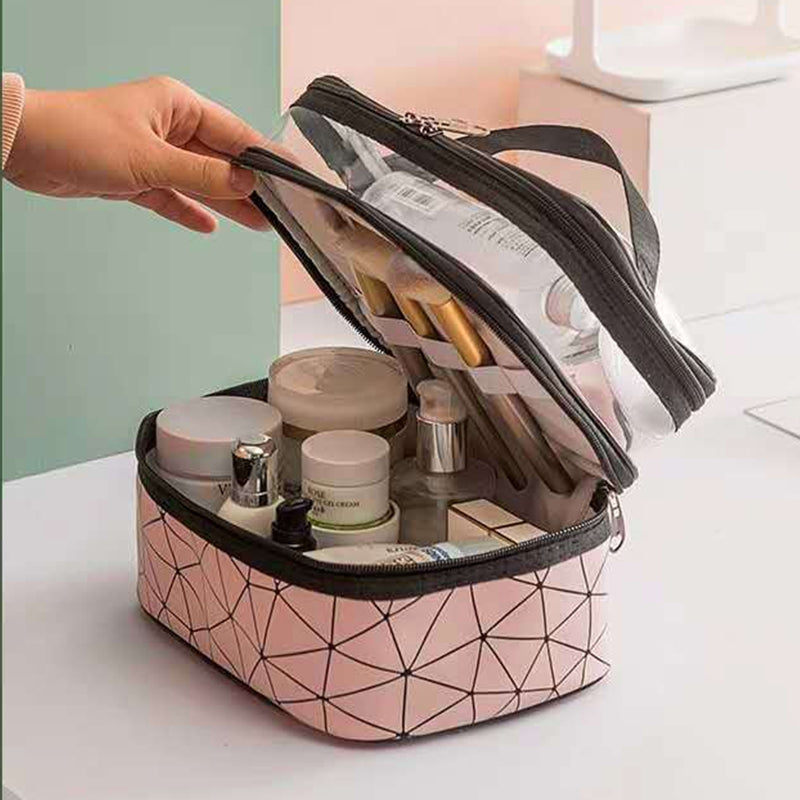 Maddie | Geräumiger Reise-Essentials-Organizer mit mehreren Taschen und Fächern