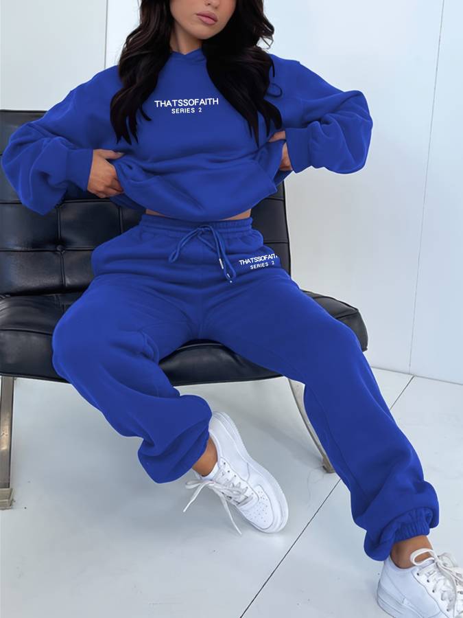 Jana | Hoodie & Jogger Set – Bequem durch Die Winterzeit