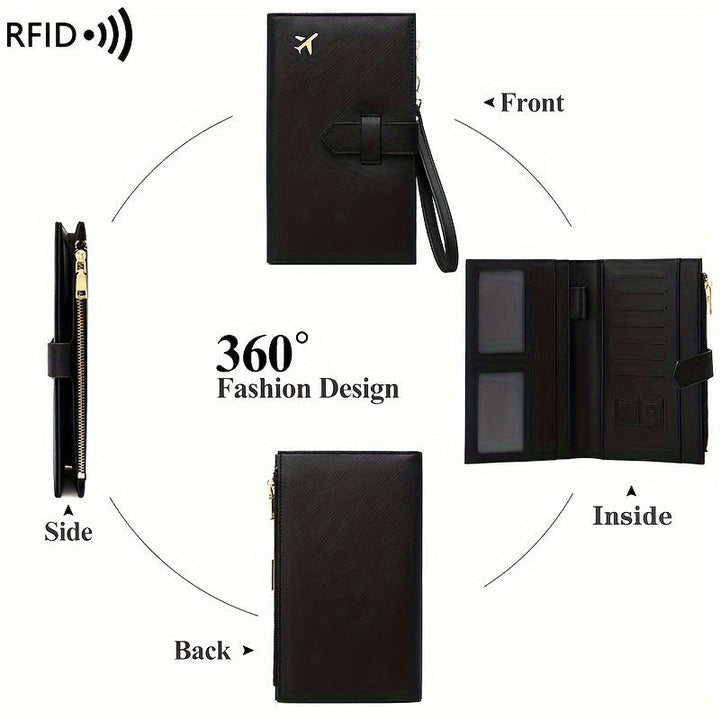 Zendaya | TravelSafe RFID Passportschutzbrieftasche