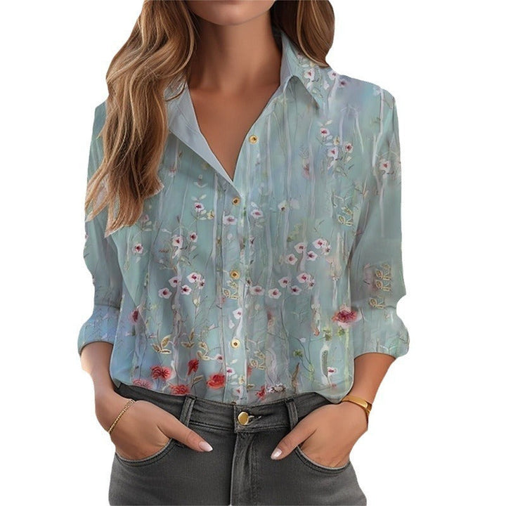 FLORIEN | Bluse mit Blumenmuster