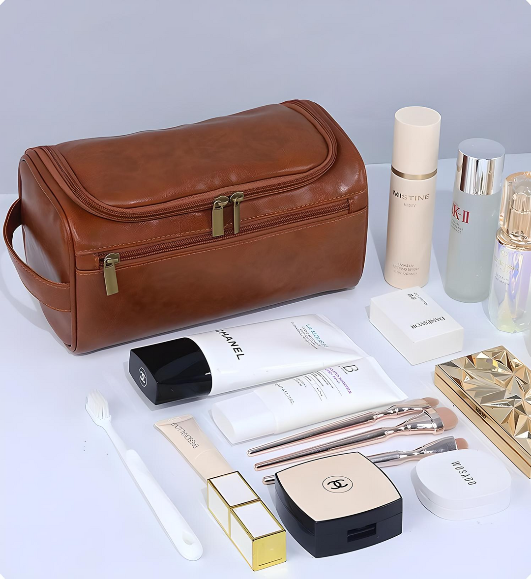 Rodrigo | Zeitloses Design & Reisefreundliche Pflege-Tasche