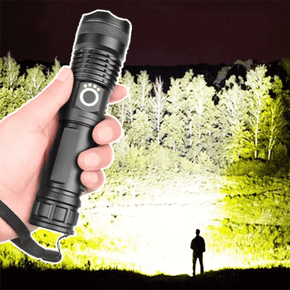 90000 Lumen XHP50.2 LETTSTIGSTE Taschenlampe 1