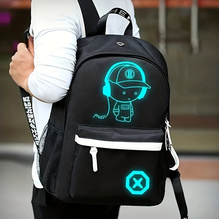 Kurt | Geräumiger Wasserfester Rucksack und Umhängetasche Set für Kinder