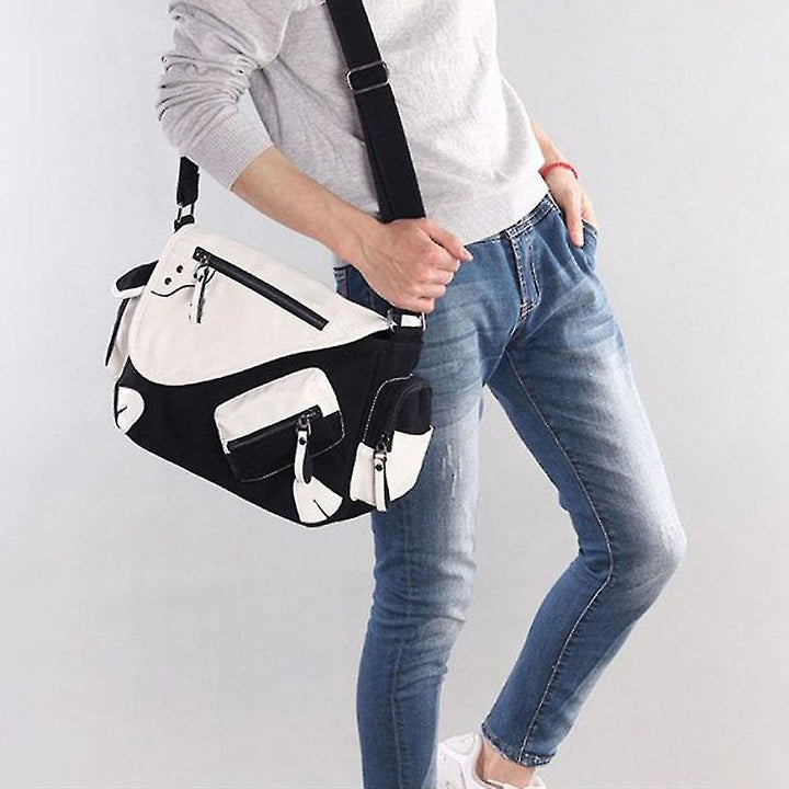 Niels | Herren Freizeit Canvas Schultertasche