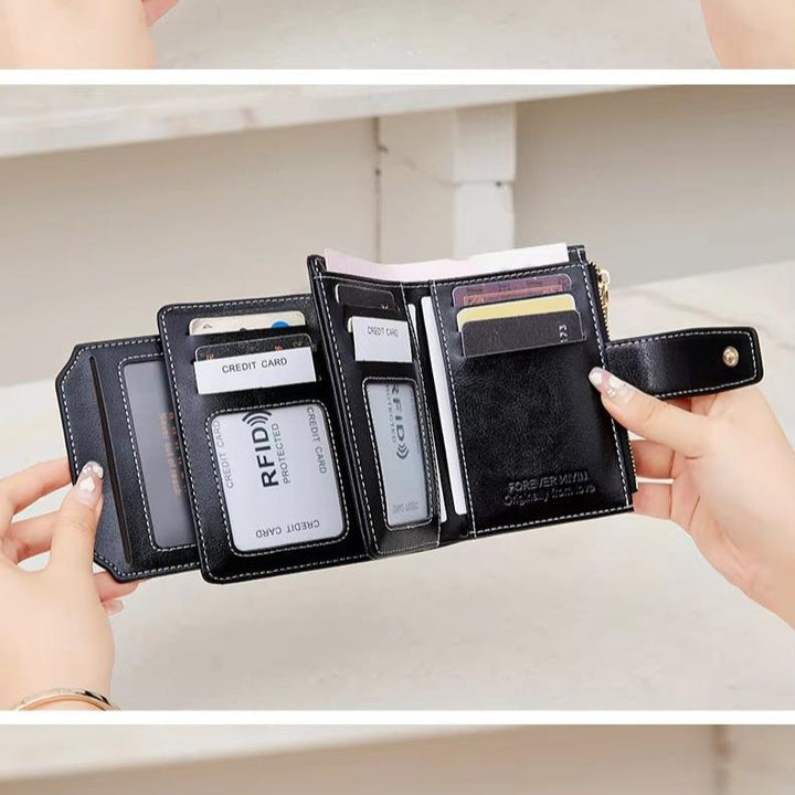 Henley | Kompakte RFID-blockierende Trifold-Reisebrieftasche