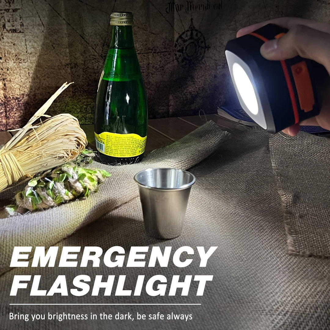 Wiederaufladbare LED -Camping -Laterne - kompaktes faltbares Licht für Outdoor -Abenteuer und Notfälle-3