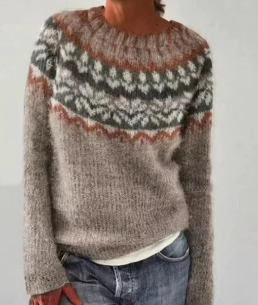Alia - Hochwertiger Strickpullover Damen 0