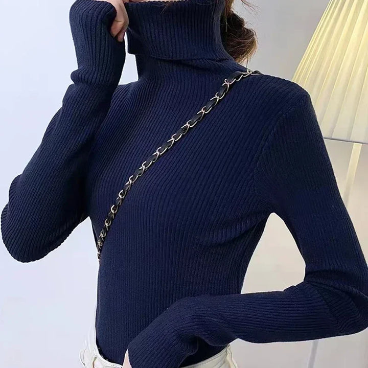 Alice - Einfacher Rollkragenpullover 5