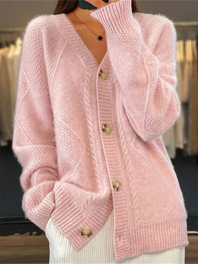 Aria - Frauen Strickjacke Pullover 1
