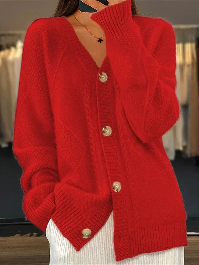 Aria - Frauen Strickjacke Pullover 2
