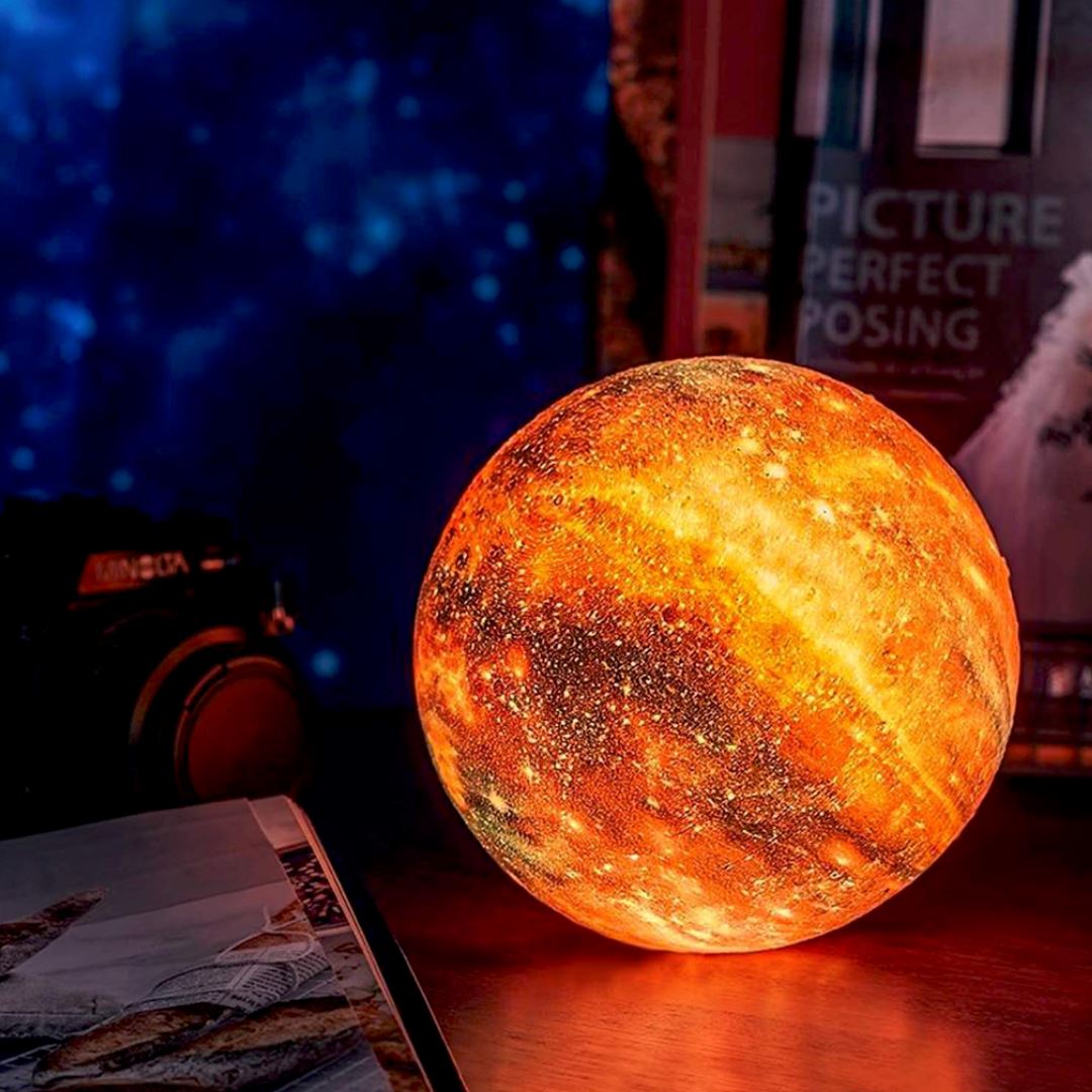 Asteria | Kabellose 3D-Mondlampe 2
