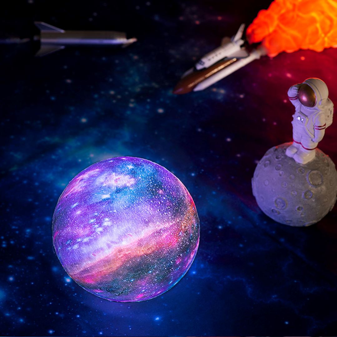Asteria | Kabellose 3D-Mondlampe 7
