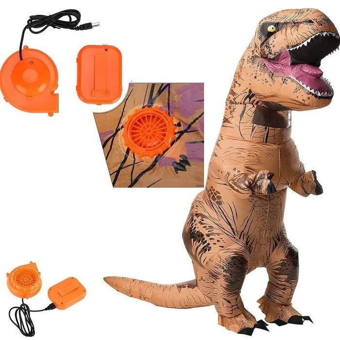 Aufblasbares T-Rex Kostüm 0