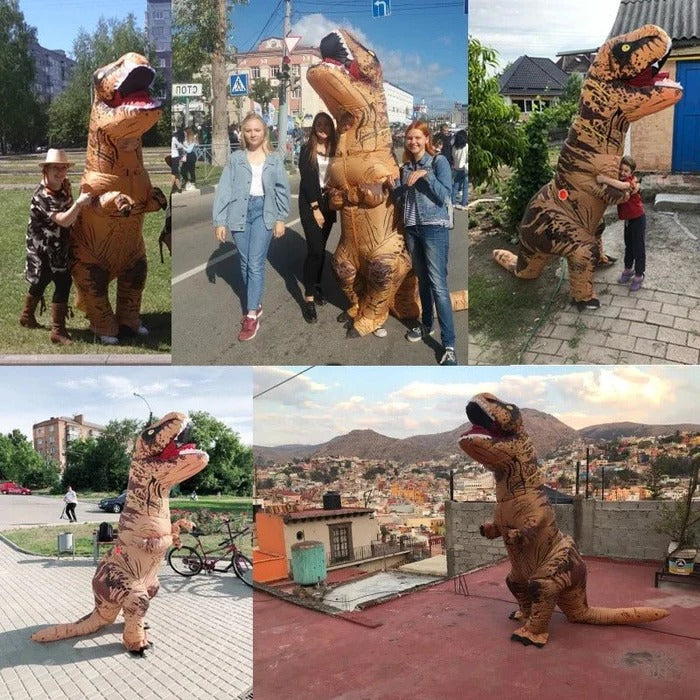 Aufblasbares T-Rex Kostüm 1