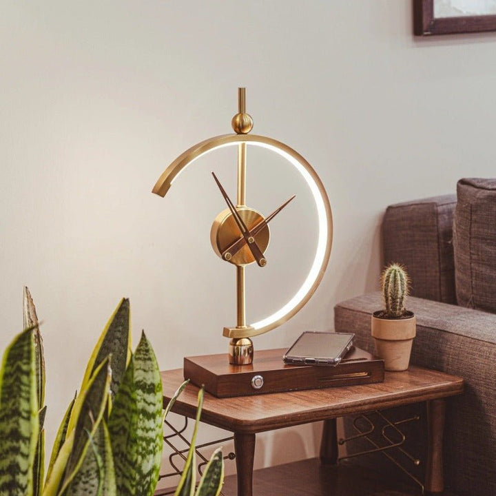 AuraTime™ | Luxus-Lampenuhr und Ladegerät 2