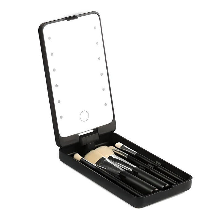 Rosalie | Stilvolles und praktisches Reise-Make-up-Pinselset